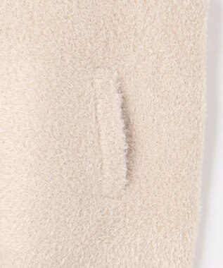 ANY L 【手洗い可】キルトコンビベスト ライトベージュ