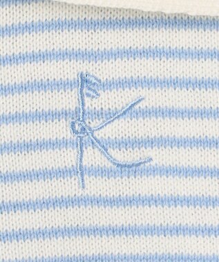 組曲 KIDS 【110-140㎝】ハーモニー ボーダートップス サックスブルー