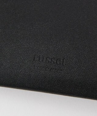 russet レザー名刺ケース(SO-439) Black