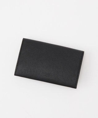 russet レザー名刺ケース(SO-439) Black