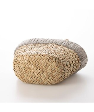 UNBILLION カシュカシュ cachecache / 口元かがりカゴバッグ GY