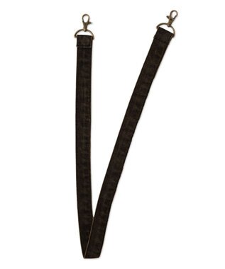 WEGO ヴィンテージウォッシュサス付スカパン ブラック