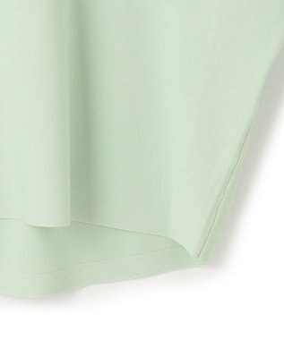 23区 【洗える】レーヨンポリエステルストレッチ ドルマン ニット スモーキーグリーン系