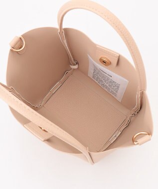 LA BAGAGERIE 【maison vert】 【軽量・ミニポーチ付き】２WAYトート ライトベージュ