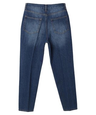 earth music&ecology センタープレスデニムパンツ Indigo