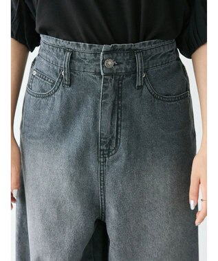 CRAFT STANDARD BOUTIQUE デニムカーブパンツ Black