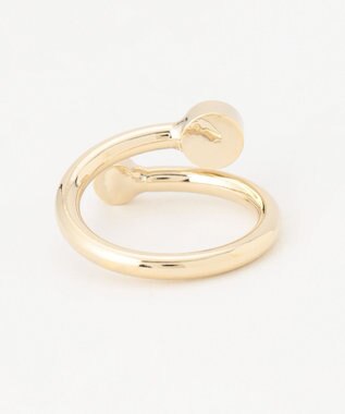 J.PRESS LADIES 【WEB限定】2way ビジュー スカーフ リング ゴールド系