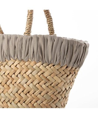 UNBILLION カシュカシュ cachecache / 口元かがりカゴバッグ GY