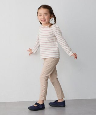 ANY KIDS 7days ガーリー パンツ ミルキーベージュ