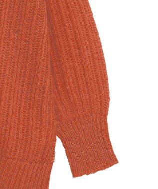 Green Parks シアーニットＶネックカーディガン Orange