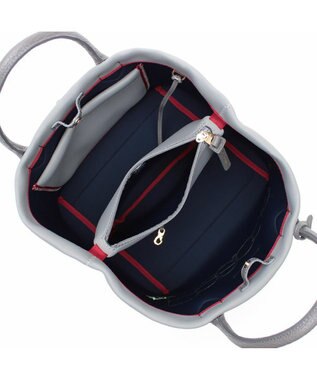 A.D.M.J. 【魔法の様に軽い】マジックライト/コード刺しゅうキューブトート25cm GR/MA