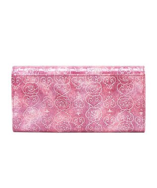 ANNA SUI ローズハート フラップ長財布 ロゼ