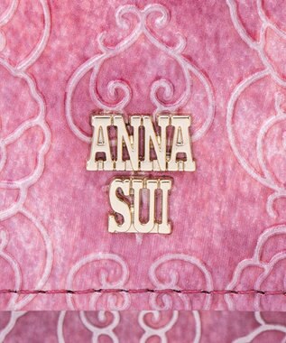 ANNA SUI ローズハート フラップ長財布 ロゼ