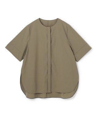 UNFILO 【セットアップ着用可】FINE MOVE ブラウス カーキ