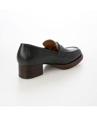 ing <ing>ストーム入りヒールローファー グリーン