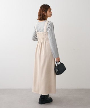 Green Parks ・ＥＬＥＮＣＡＲＥ　ＤＵＥ　スエードポンチジャンスカ Ivory