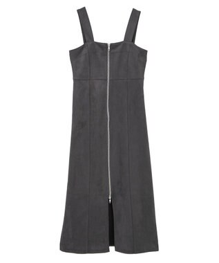 Green Parks ・ＥＬＥＮＣＡＲＥ　ＤＵＥ　スエードポンチジャンスカ Charcoal Gray