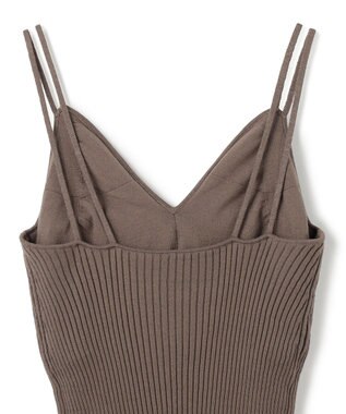 uncrave カップ付きキャミソール トープ