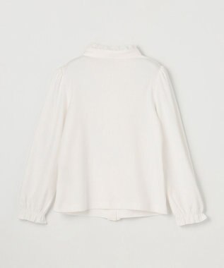 ANY KIDS スタンドカラー インナー ブラウス ホワイト