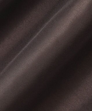 uncrave 【手洗い可】シャイニー シアー コクーンスカート（uncrave STANDARD） チャコールブラウン