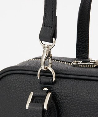 russet 【2025AW新作】シュリンクレザー2WAYミニボストンバッグ(CE-1581) Black