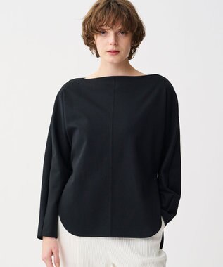 uncrave ダブルフェイスジャージー ドルマンスリーブトップス