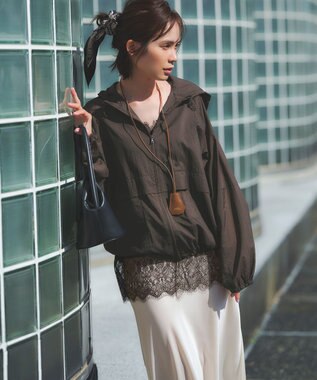 23区 【WEB&一部店舗限定】レザーキー クロシェット キャメル系