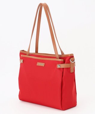 LA BAGAGERIE 【撥水ナイロン】ベーシックA4トート レッド