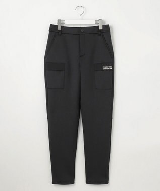 23区GOLF 【WOMEN】ダンボールニットパンツ 履き心地抜群でポケット付き！近所へのお出かけに◎ ブラック系