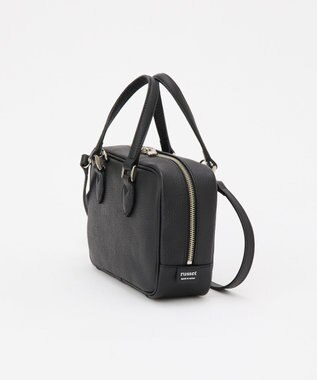 russet 【2025AW新作】シュリンクレザー2WAYミニボストンバッグ(CE-1581) Black