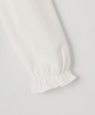 ANY KIDS スタンドカラー インナー ブラウス ホワイト