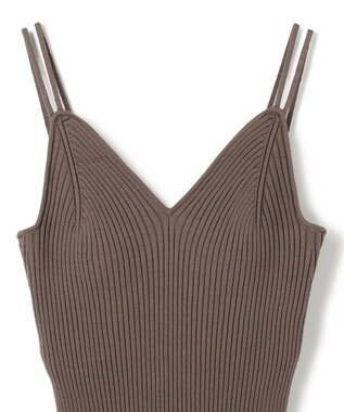 uncrave カップ付きキャミソール トープ