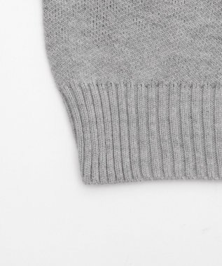 WEGO 【ユニセックス着用ITEM/SMLサイズ展開】ジャガードグラフィックプルオーバー グレー