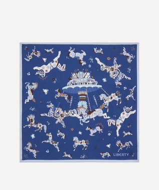 LIBERTY. エモリー キャンキャン シルクスカーフ 45