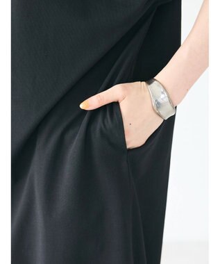 CRAFT STANDARD BOUTIQUE 接触冷感/抗菌防臭/ 前後2WAY半袖ワンピース Black