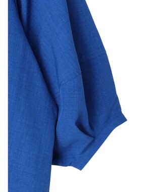 Green Parks 接触冷感　ラグランブラウス Blue