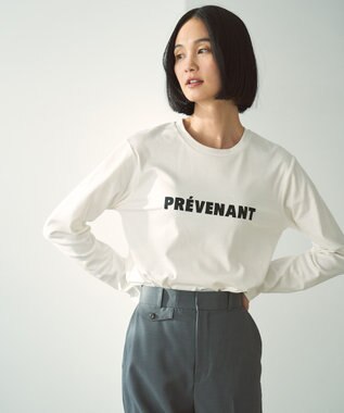 UNFILO ロゴプリントロンT オフ