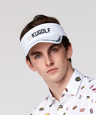 UNISEX】】23区GOLF ロゴ バイザー / 23区GOLF | ファッション通販