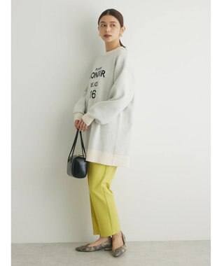 Green Parks きれいシルエットパンツ Yellow