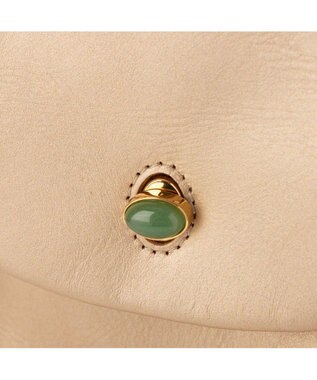 UNBILLION ペルケ perche ジェムストーンヒネリモバイルショルダー ゴールド