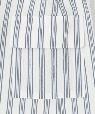 23区GOLF 【WOMEN】【ストレッチ】サッカープリント スカート ホワイト系1