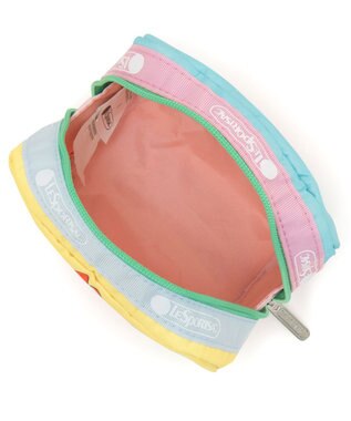 LeSportsac SQUARE COSMETIC/パワーパフ ガールズイエロー/ミントスクエアコスメティック パワーパフガールズイエロー/ミントスクエアコスメティック