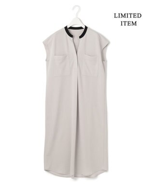 ICB 【WEB限定・洗える】ストレッチアムンゼン ワンピース トープ系