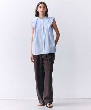 BEIGE， SERAPHIN / ライトシアー イージーワイドパンツ Nude