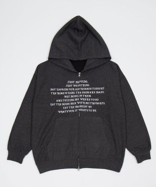 WEGO 【ユニセックス着用ITEM】メッシュZIPパーカー ブラックその他