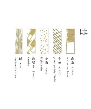 PRESENTERS ROOM toumei / 箔 hashioki 木箱入り5個セットは -