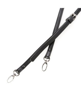 UNBILLION カシュカシュ cachecache / ミンク風エコファー2wayボックストート ブラック