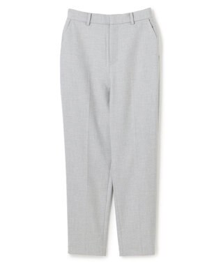 UNFILO beauty warm テーパードパンツ ライトグレー