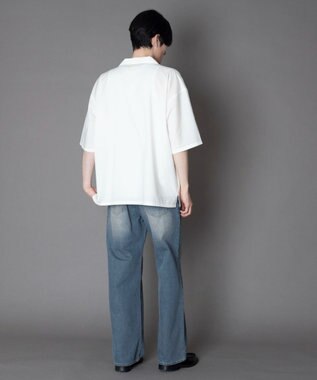 WEGO 【セットアップ対応】TRオープンカラーシャツ（SS） ホワイト