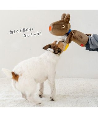 PET PARADISE リサとガスパール ガスパール パペットトイ ブラウン